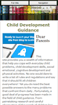 Mobile Screenshot of child-development-guidance.com